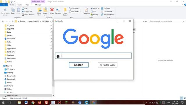 Pertama kali coba Game Exe - Google.exe Indonesia смотреть онлайн