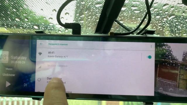 How to hardwire Android rearview dash cam explanatory. смотреть онлайн