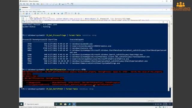 Windows Incident Response webinar Live analysis with PowerShell смотреть онлайн