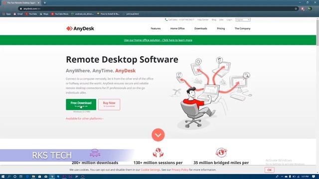 Anydesk || remote control || app for desktop||go chand смотреть онлайн