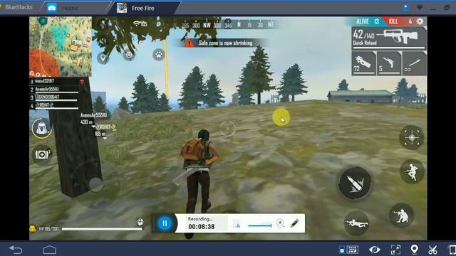 #Freefire game play using bluestack 3 in pc смотреть онлайн