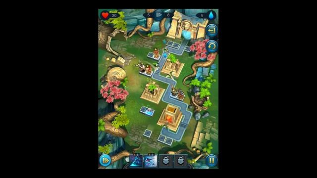 Prime World Defenders 2 - Sanctuary Ruins Raid 8 - Walkthrough#25 смотреть онлайн