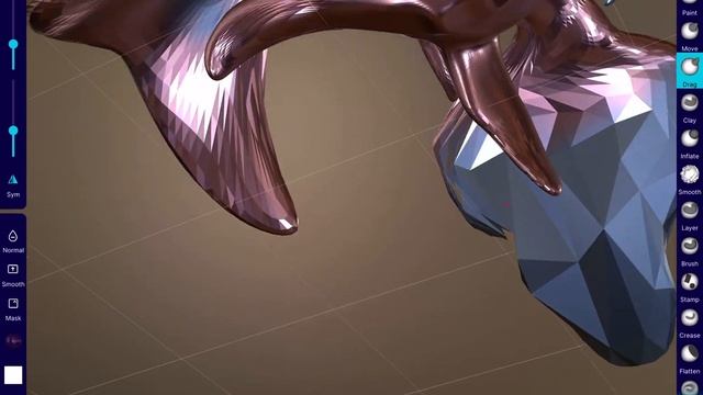 Nomad Sculpt iPad creature #4 смотреть онлайн