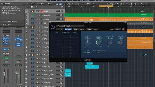 Logic Pro X - How To Use The Limiter смотреть онлайн