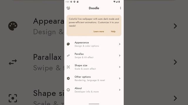Android: Doodle Live Wallpapers смотреть онлайн