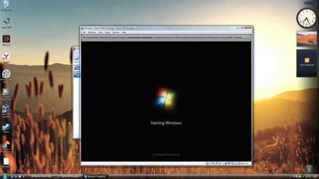 Installing Windows 7 Build 7000 in a VM! смотреть онлайн