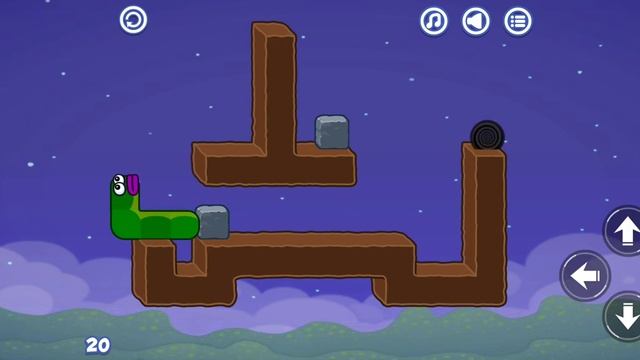 Apple worm level 20 | best gamer | game | смотреть онлайн
