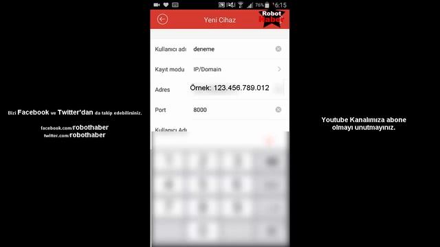 Android Telefondan Analog/IP Kamera İzleme (DVR) смотреть онлайн
