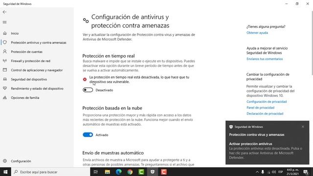 Desactiva #antivirus #WINDOWSDEFENDER, #ESET y #AVAST Premium Security смотреть онлайн