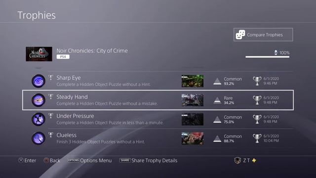 Road To The Noir Chronicles City Of Crime Platinum Trophy (plat #439) смотреть онлайн