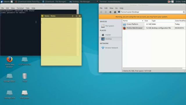 วิธีติดตั้ง Flash Player 23.0.0.198 บน Xubuntu Linux 16.04.1 смотреть онлайн