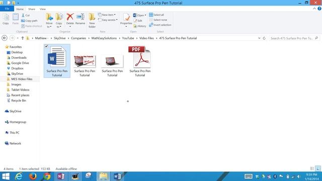 Microsoft Surface Pro Pen Tutorial смотреть онлайн