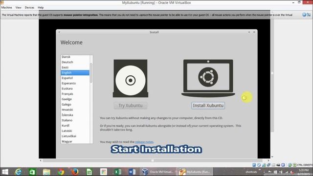 virtualbox install xubuntu смотреть онлайн