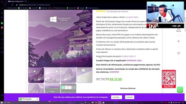 ESSE É O MELHOR WINDOWNS PARA AUMENTAR O SEU FPS!! WINDOWS OTIMIZADO 2023!! смотреть онлайн