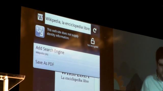 Firefox for Mobile Devices 1.1 (Mozilla Summit 2010 Demo) смотреть онлайн