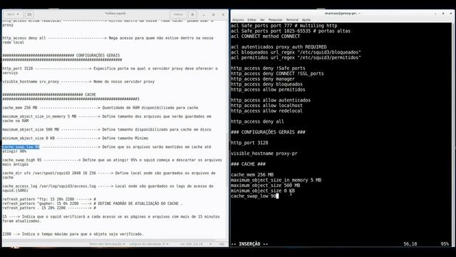 Instalando Proxy no GNU-Linux Debian com Cache e Autenticação смотреть онлайн
