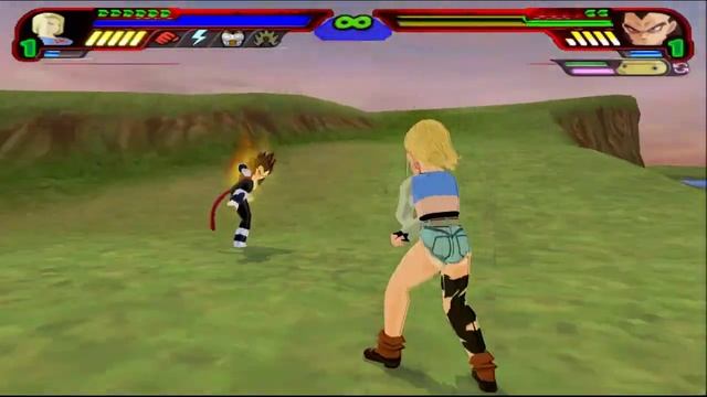 Super Android 18 Vs Super N°17 | DBZ Tenkaichi 3 (MOD)