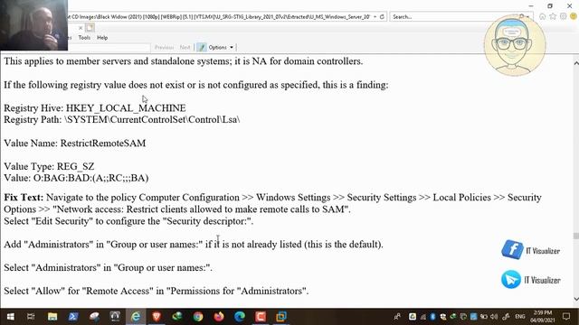 44-Windows Server 2019 Security Technical Implementation Guide Ver 2 Release 2 04/05/2021 Part 14 смотреть онлайн