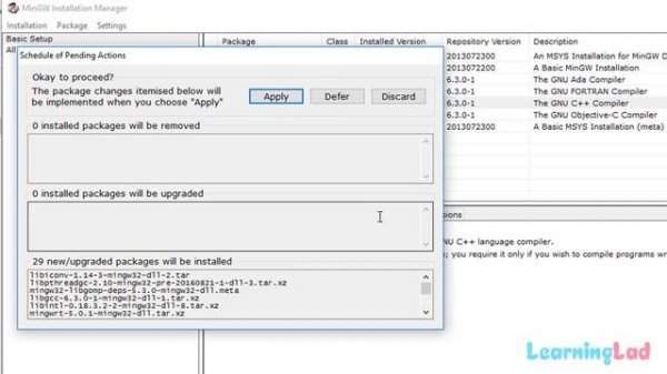 MinGW Compiler Suite Installation for C / C++ Programming ( Windows )