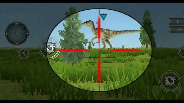 Dino Hunting Gun Games - Shooting Dino Hunter Game - Android Gameplay# смотреть онлайн