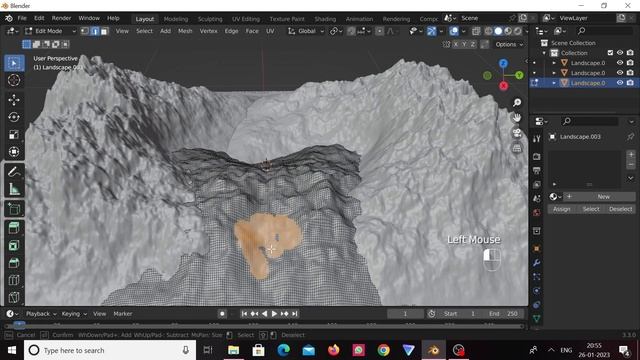 Blender Vlog day 6 : Creating Beginner Level Snow-mountain | Part 1 | Blender Tutorial смотреть онлайн