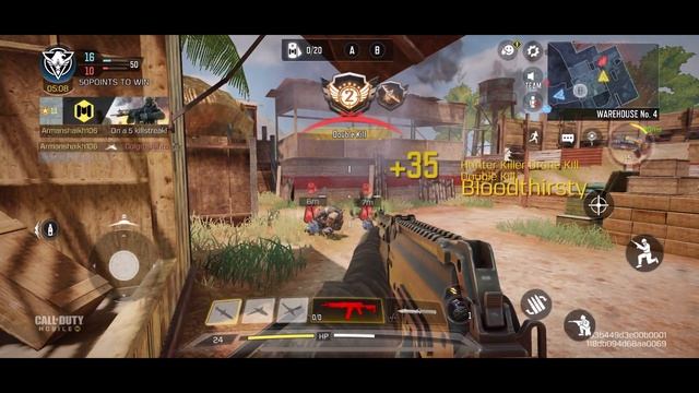 Call of duty mobile | Tutorial Super killer gaming play (iOS Android) part 6 смотреть онлайн