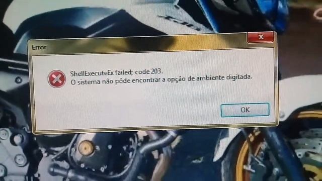 Como resolver o code 203 o sistema nao pode encontrar a opção de ambiente digitalizada смотреть онлайн