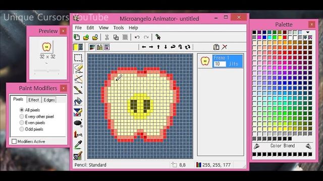 An Apple Animation Cursor: Timelapse Tutorial смотреть онлайн