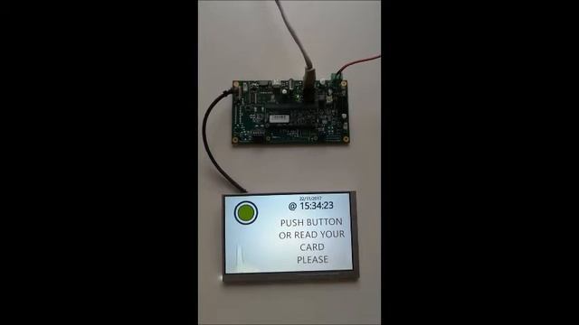 QT5.9 running on AXEL ULite SOM based on NXP i.MX6UL смотреть онлайн