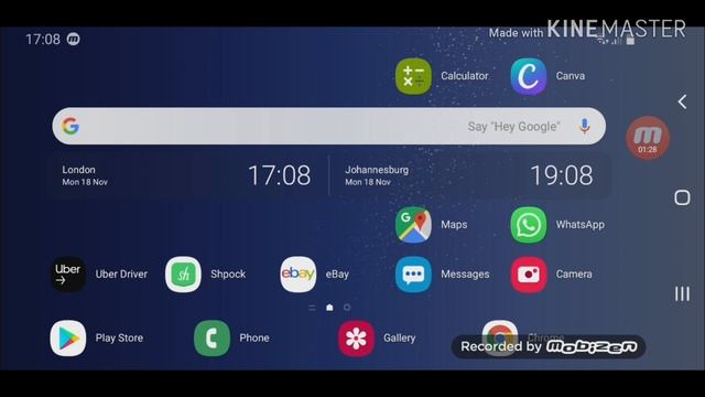 How to open multiple windows (split screen view) on galaxy S8 running Android 9 смотреть онлайн