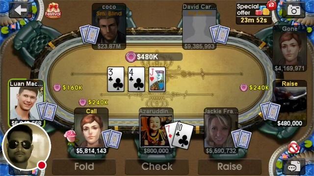 My DH Texas Poker - Texas Hold'em Stream смотреть онлайн
