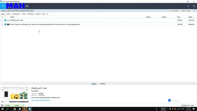 FDM (Free Download Manager) Full version Bangla Tutorial Md Azijul Hakim смотреть онлайн