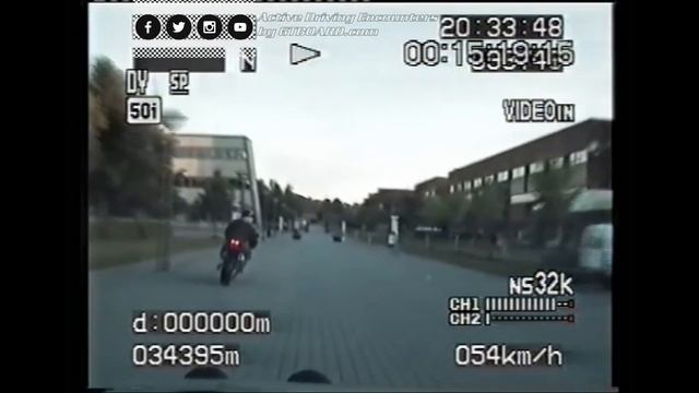Unmarked Police Saab 9000 2,3T vs biker Police Pursuit. Sentenced to misconduct in Supreme Court. смотреть онлайн