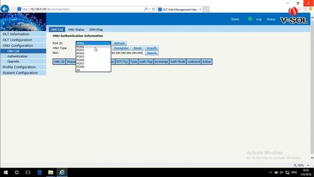 How to configure the ONU registration mode on VSOL OLT смотреть онлайн