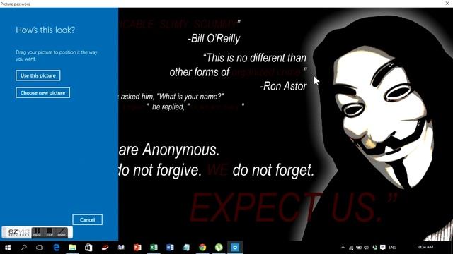 How to set Picture Password on windows 10....:! 100% смотреть онлайн