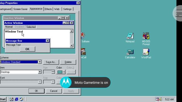How to change backgrounds In windows 98 Simulator смотреть онлайн
