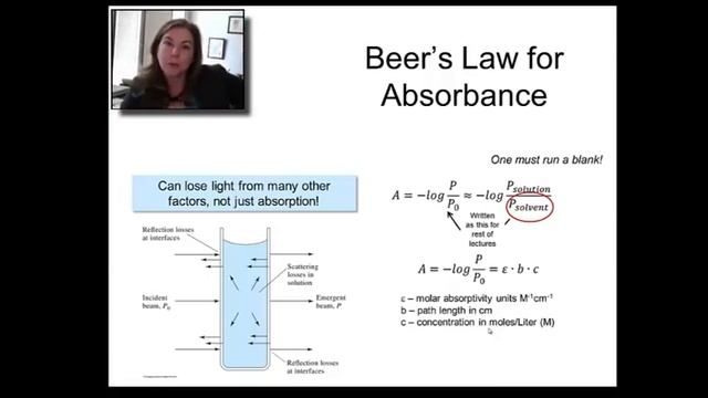 Instrumental Analysis: week 7 -Lecture 2 Overview of absorbance 11 20 смотреть онлайн