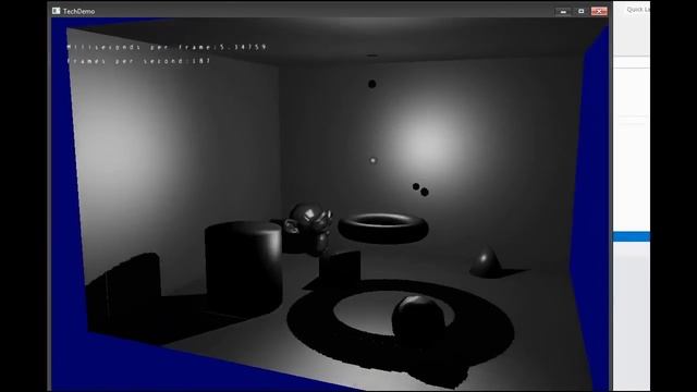 OpenGL Point Light Shadow Mapping смотреть онлайн