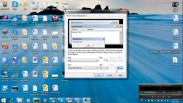 How to change your windows folder names, font, Color Etc смотреть онлайн