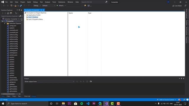 Create Windows Installer for Web Apps using Visual Studio 2019 смотреть онлайн