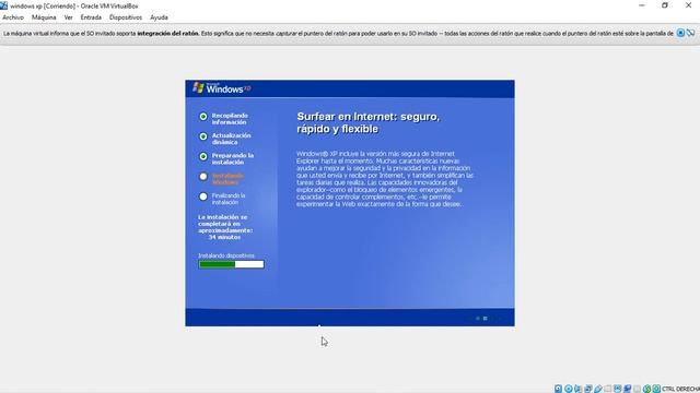 como instalar windows xp en virtualbox смотреть онлайн