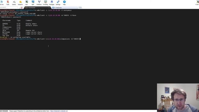 Learn Stuff with Yekki - Episode 4 - SMBClient смотреть онлайн