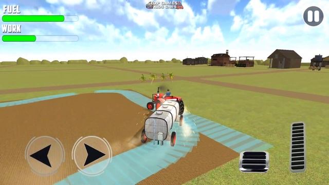 Real Tractor Farming Drive Simulator 3D - Land Cultivator Tractor Driving - Android GamePlay смотреть онлайн