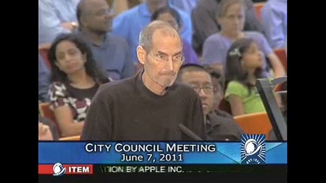 Steve Jobs gives Cupertino free WiFi смотреть онлайн