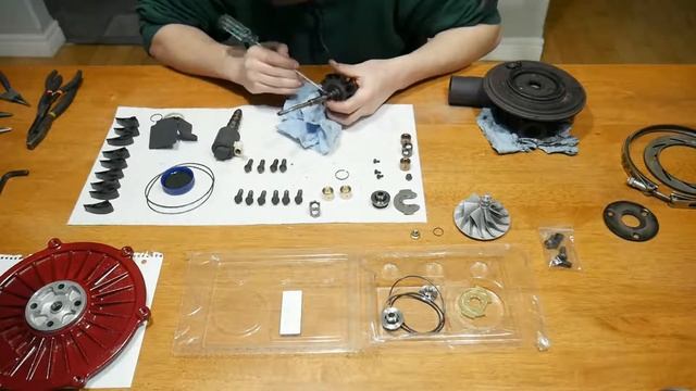 Turbocharger Restore/Rebuild - 6L Powerstroke Garrett GT3782VA смотреть онлайн
