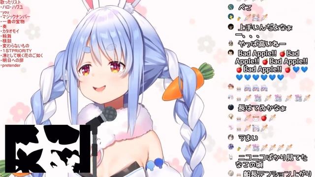 【影絵pv付】兎田ぺこら『Bad Apple!!』歌ってみた【東方】Pekora Usada "Bad Apple!!" Piano Ver.【Touhou×Hololive】 смотреть онлайн