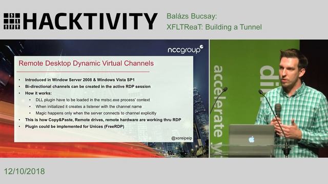 Balázs Bucsay - XFLTReaT: Building a Tunnel смотреть онлайн