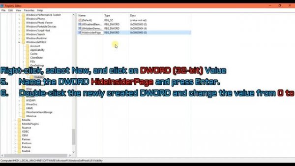 How to remove 'Windows Insider Program' from Windows 10 PC ??