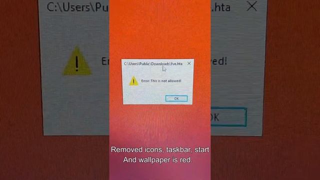 I'm programing my first windows lock virus. смотреть онлайн