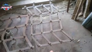 СЦЕПКА ДЛЯ БОРОН МОТОБЛОКА / hitch for walk-behind harrows